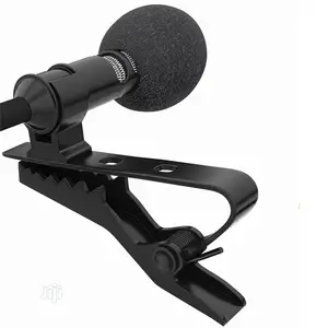 Clip-on Collar Tie Mobile Phone Lavalier Microphone