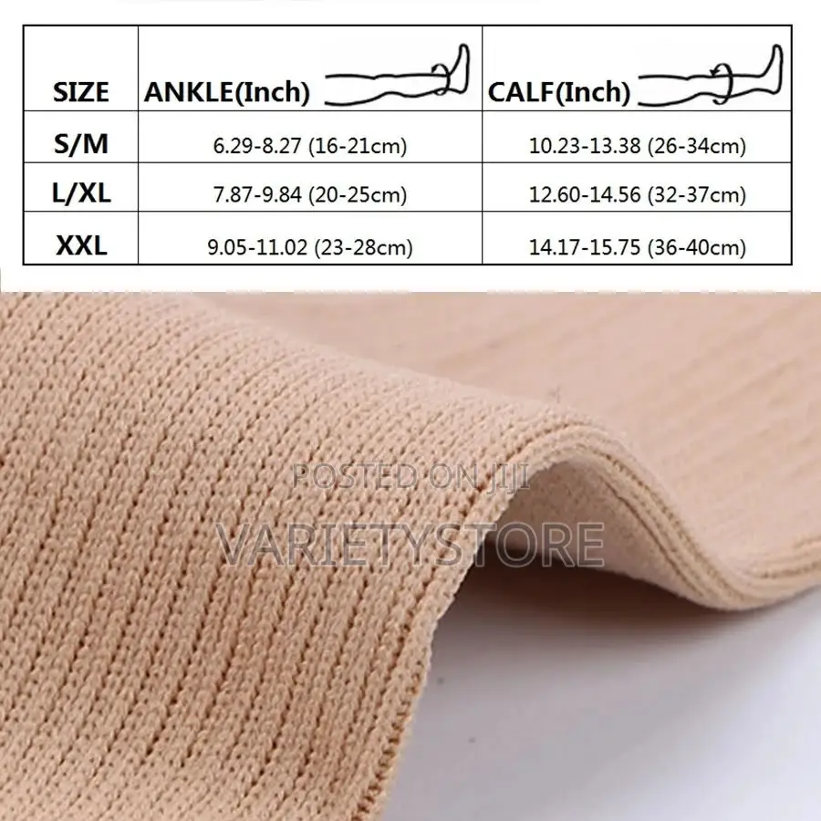 Zipper Compression Socks for Varicose Veins and Heavy Legs