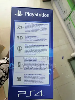 Sony Ps4 Platinum Wireless Headphone