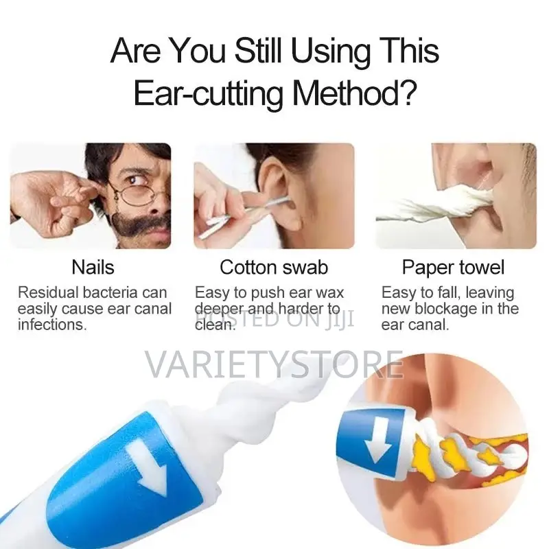 Ear Cleaner Ear Wax Removal Tool Soft Spiral