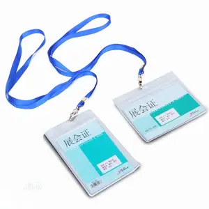 50pcs Soft Plastic Waterproof Working ID Card Holder