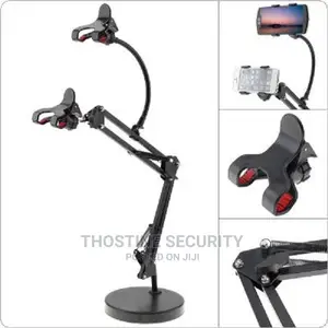 Double Phone Holder Stand With Extension Boom