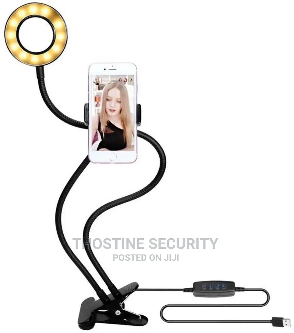 Selfie Ring Light With Phone Holder Stand