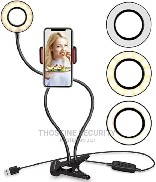 Selfie Ring Light With Phone Holder Stand