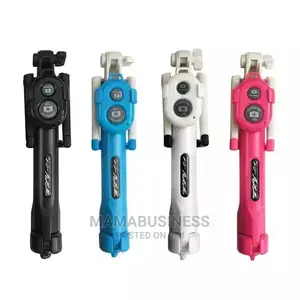 Extendable Stand Selfie Stick + Bluetooth Shutter