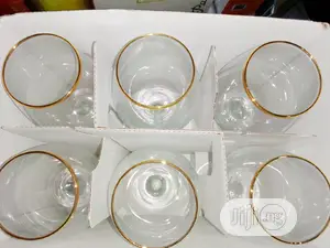 Golden Touch Wine Glass
