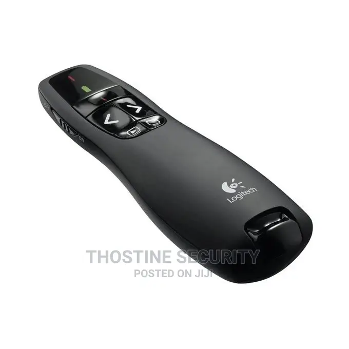 Logitech Laser Pointer Remote Control Powerpoint Presenter