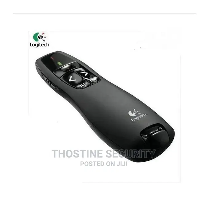 Logitech Laser Pointer Remote Control Powerpoint Presenter