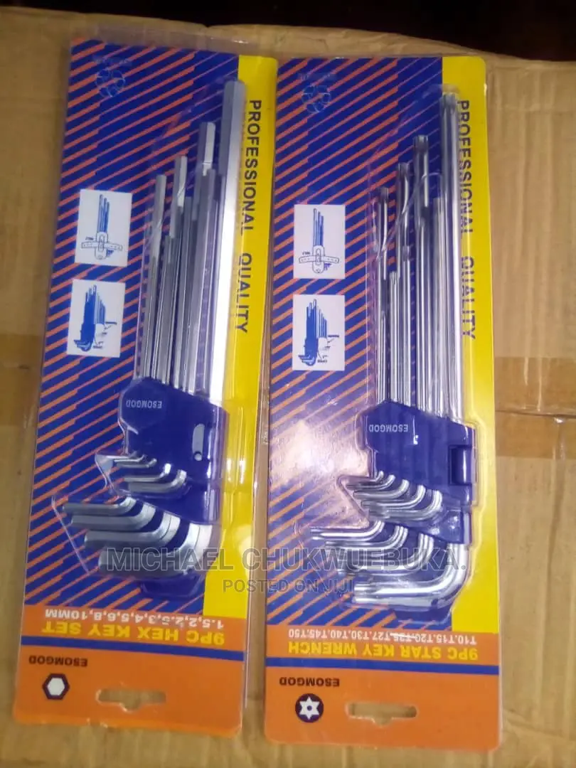 Long Allen Key Set