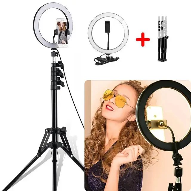 Profissional Ring Light With Tripod Selfie Ring Light