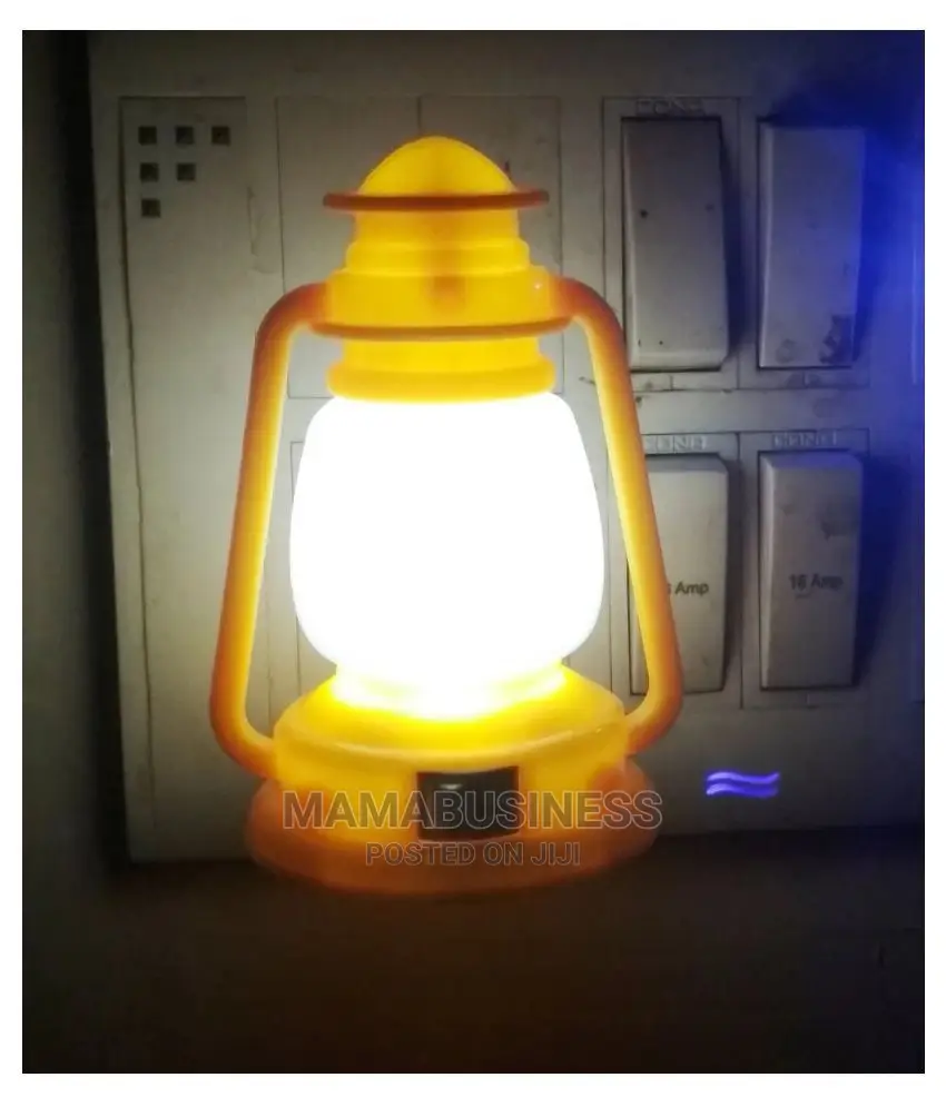Lamp Shape Led Night Light Plug-in Switch Night Lamp - 10cm