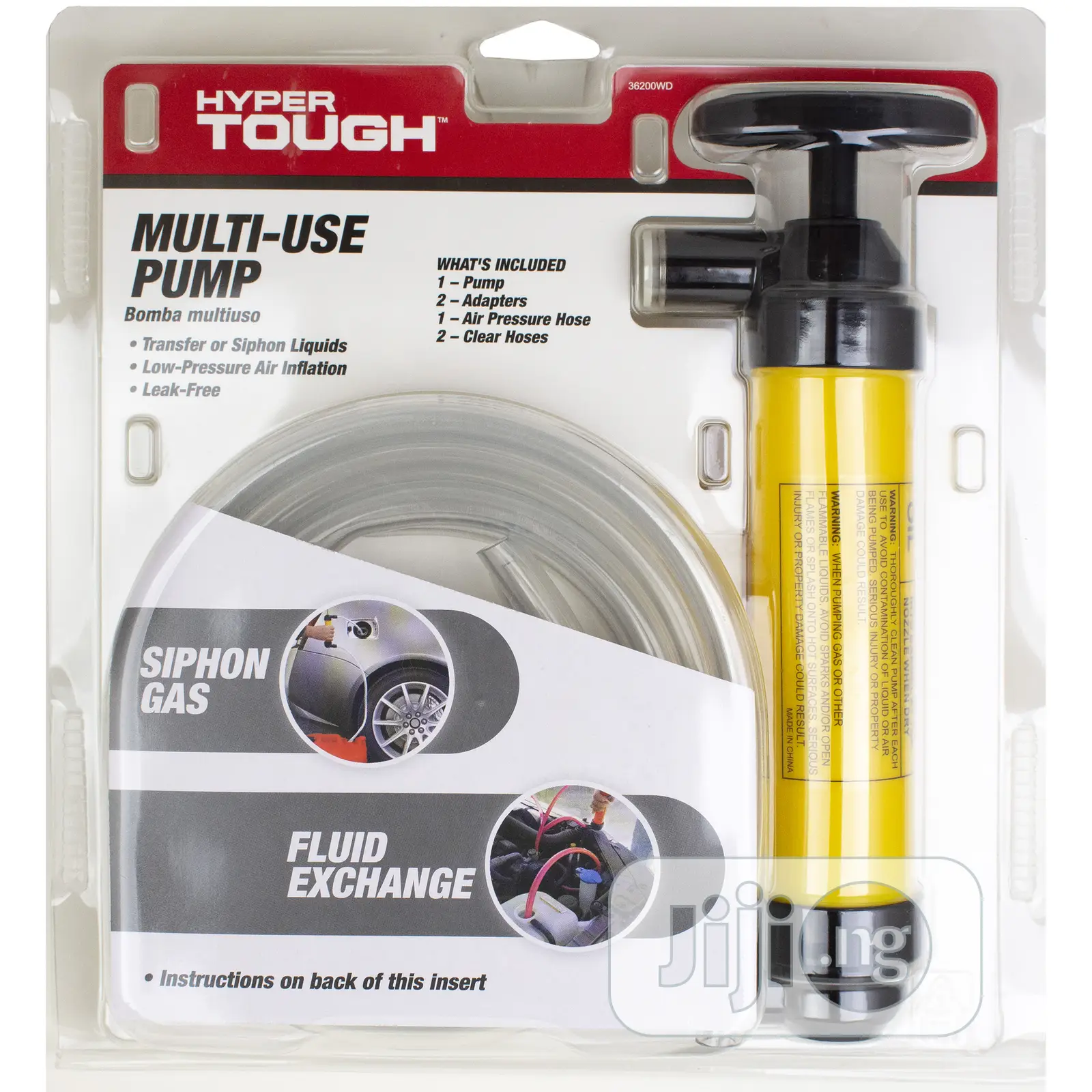 Universal Hyper Tough Multi-Use Pump