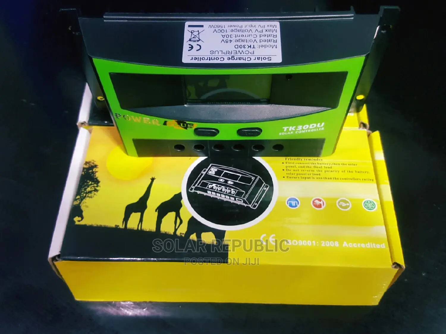 Powerplus 30A 48V PWM Charge Controller