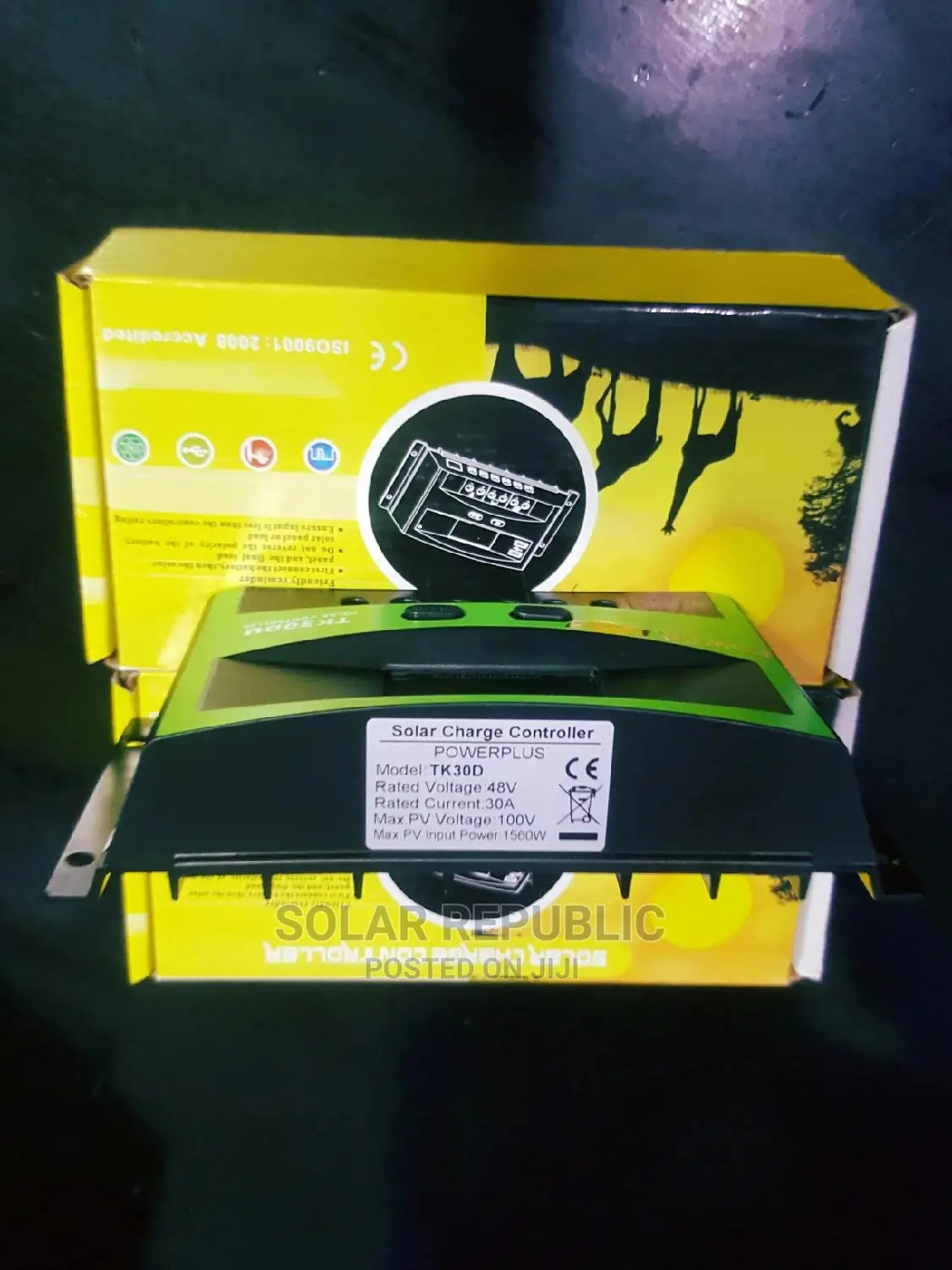 Powerplus 30A 48V PWM Charge Controller
