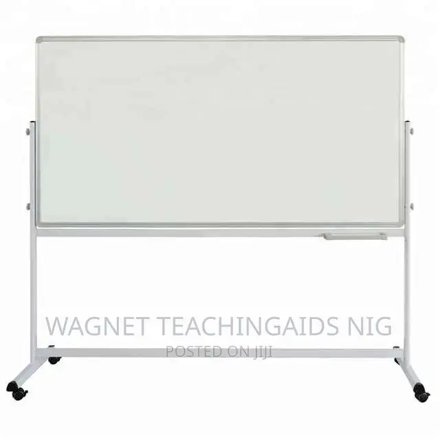 Wagnet Double Sided White Magnetic Board on Movable Stand