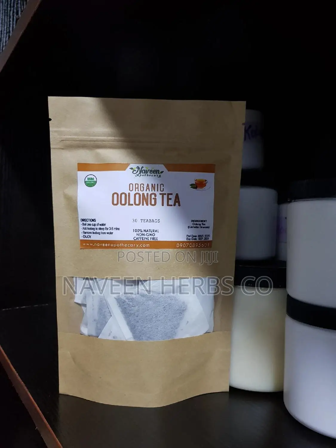 Oolong Tea (30 Teabags)