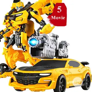 Transformation Movie Toys Boy Cool Plastic Robot Car Action