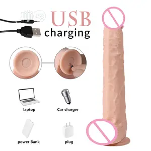 12 Inches Rechargeable Wireless Remote Control Dildo
