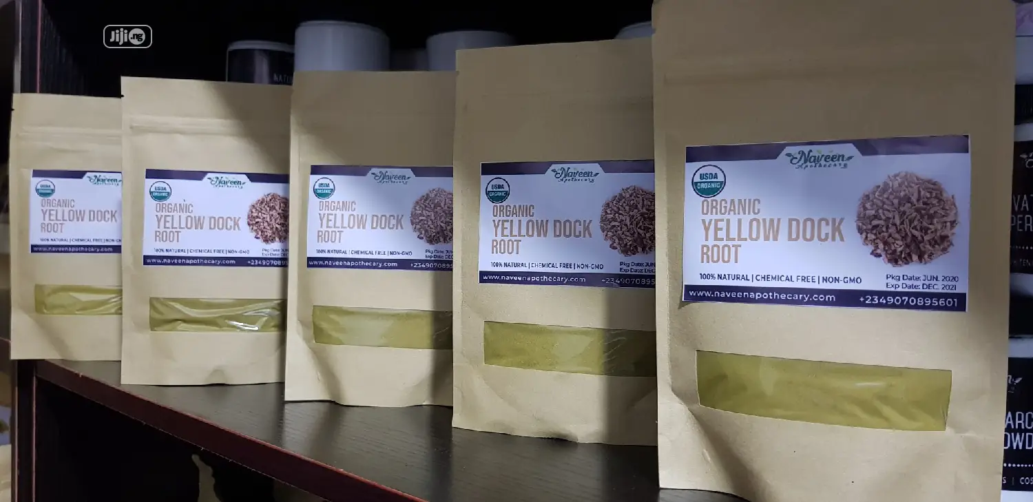 Organic Yellow Dock Root Powder (100grams)