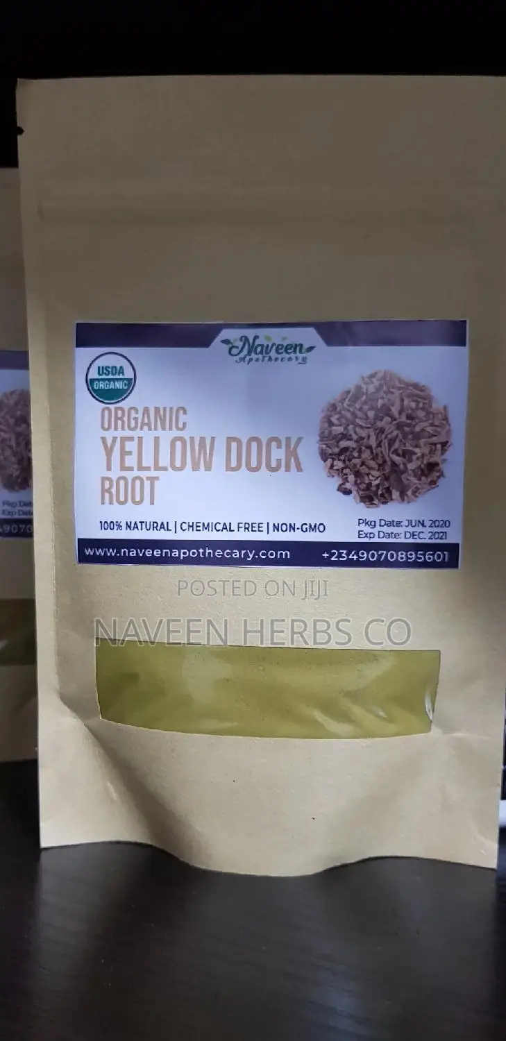 Organic Yellow Dock Root Powder (100grams)