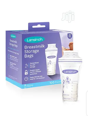 Lansinoh Breast Milk Storage ,100 Counts