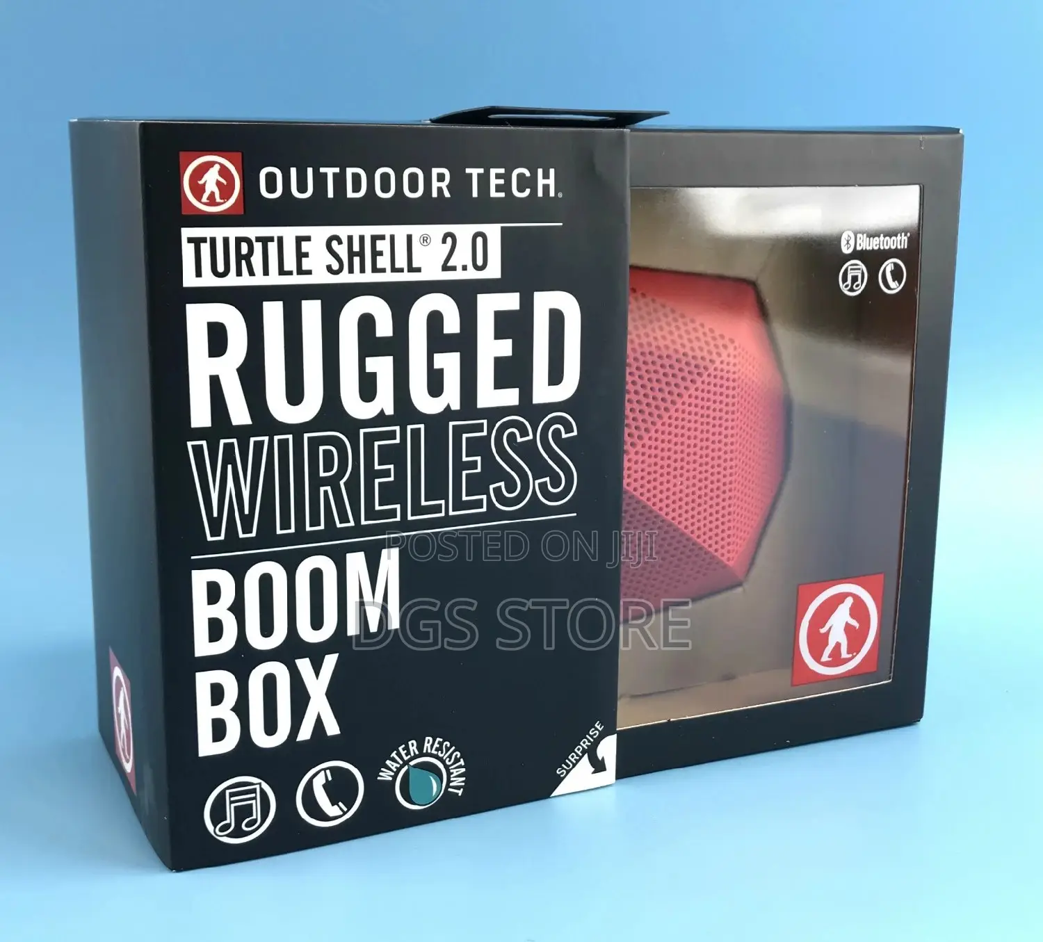 Trurtle Shell Rugged Wireless Boom Box Bluetooth Speaker