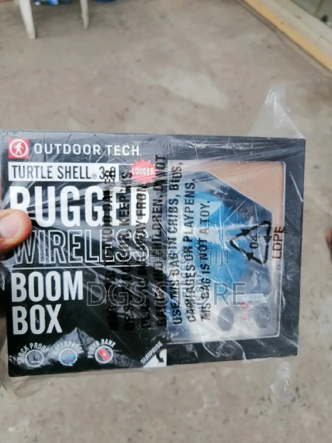 Trurtle Shell Rugged Wireless Boom Box Bluetooth Speaker