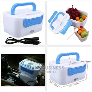 Electric Lunch Box Food Warmer - Blue