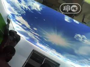 Stretch Ceiling With Light Inside