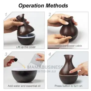 KJR-036 Color Changing LED Ultrasonic Aroma Humidifier - Lon