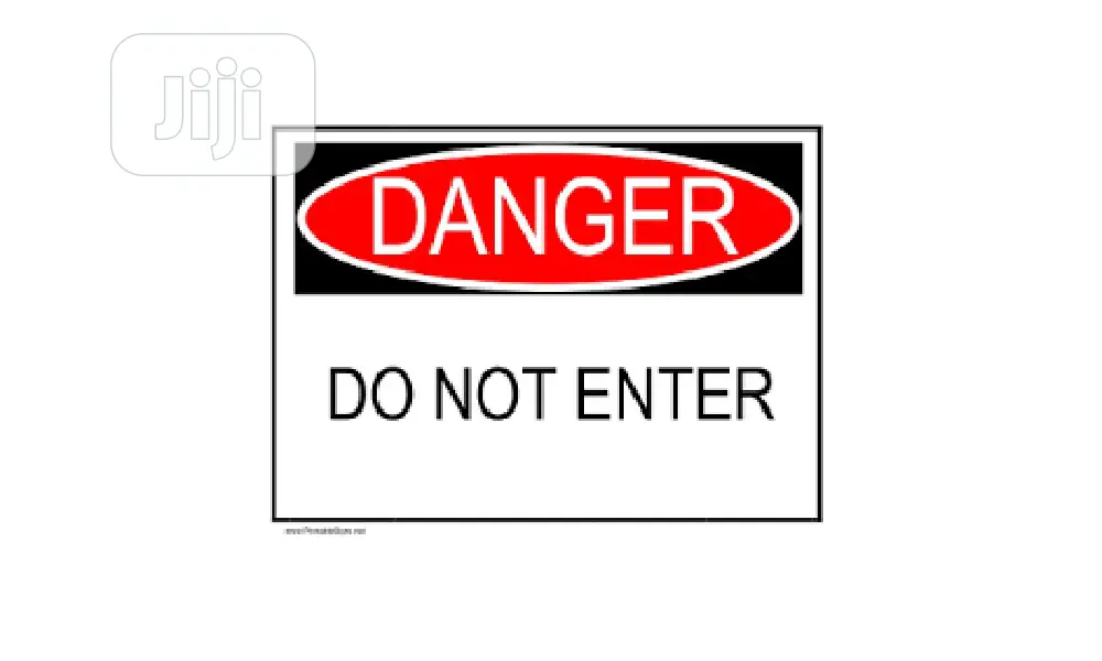 Benrhodes Danger Signs