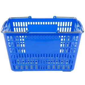 Wholesales Imported Plastic Grocery Shopping Basket