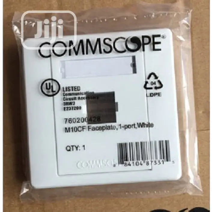 Commscop Single Faceplate With Moudle
