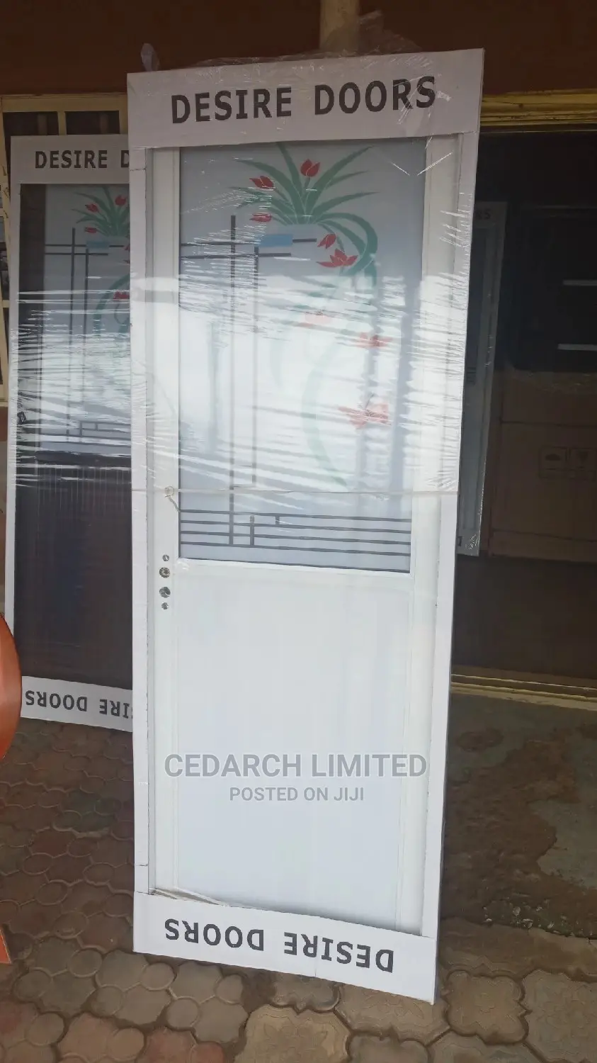 Half Glass Aluminium Toilet Doors in DeiDei Doors, Arc Daniel Agada