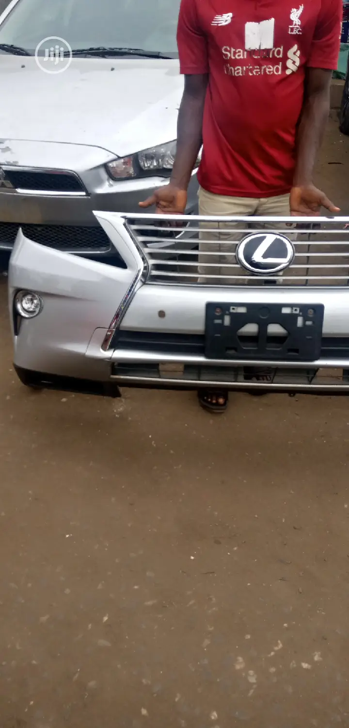 Complete Front Bumper Lexus Rx Model Original