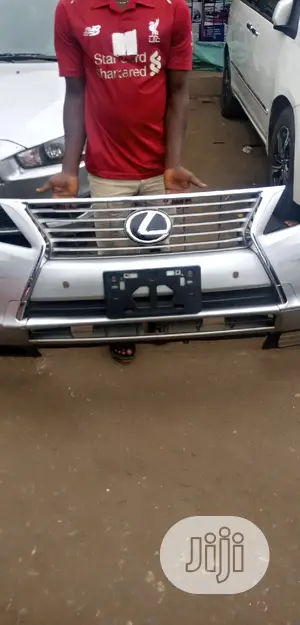 Complete Front Bumper Lexus Rx Model Original