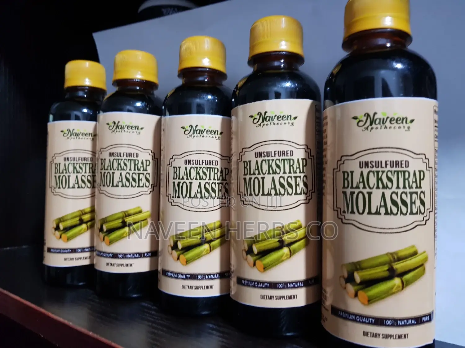 Unsulfured Blackstrap Molasses (250ml)