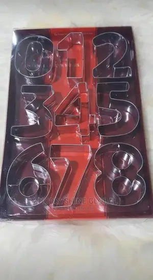 Big Number Fondant Cutters