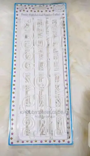 Ruler Alphabet And Number Cutter