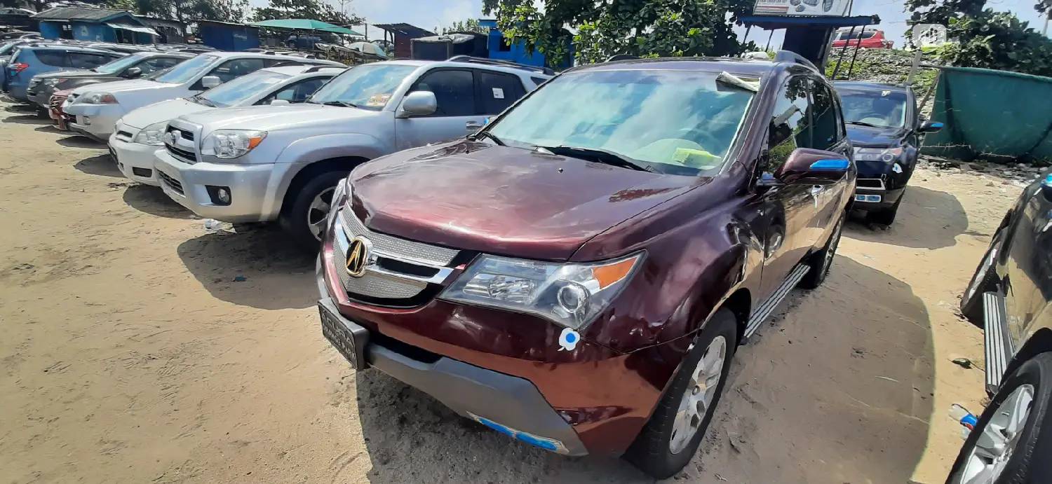 Acura MDX 2008 Red
