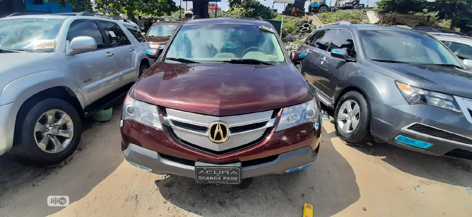 Acura MDX 2008 Red