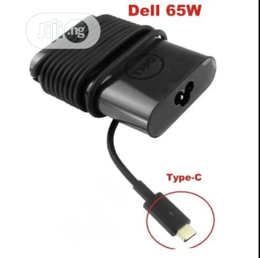 Dell Type C Charger 65wh Fits Dell Latitude 13-7370