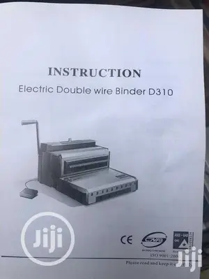 Heavy Duty Double Wire Binding Machine