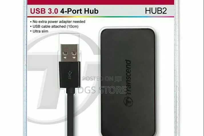 Transcend USB 3.0 4 Port Hub