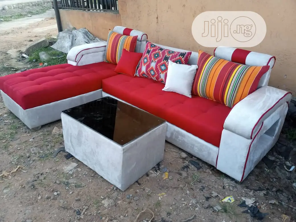 L Shape Sofa And Table