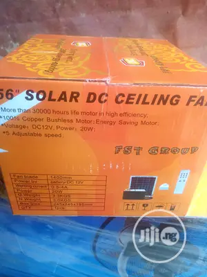 Solar Ceiling Fan 20watt Available
