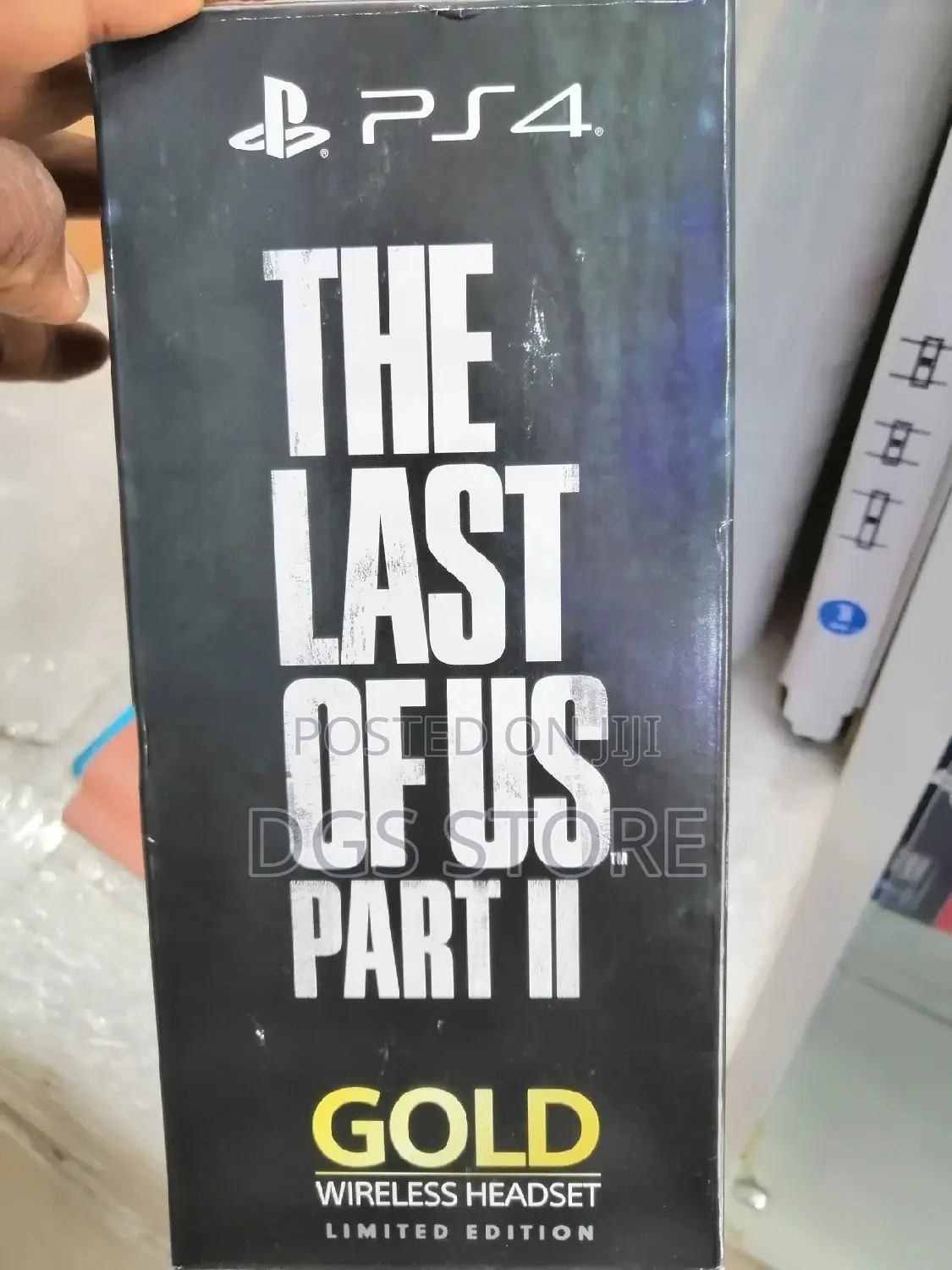 Sony Ps4 Gold Wireless Headset the Last of Us Part Ii Limite