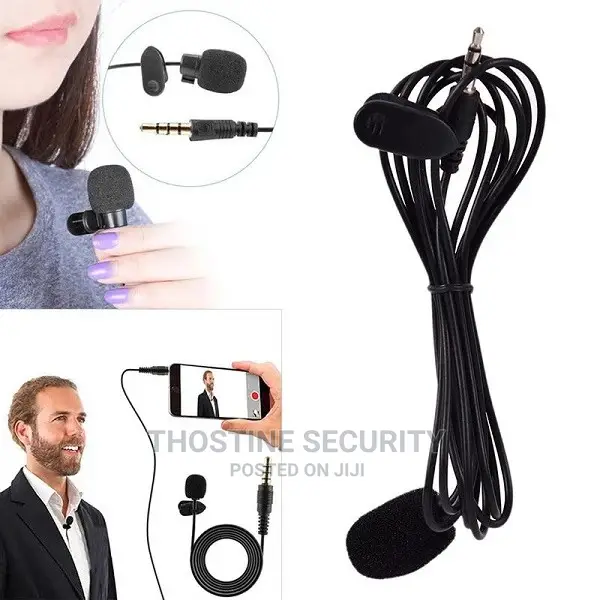 Collar Tie Mobile Phone Lavalier Microphone