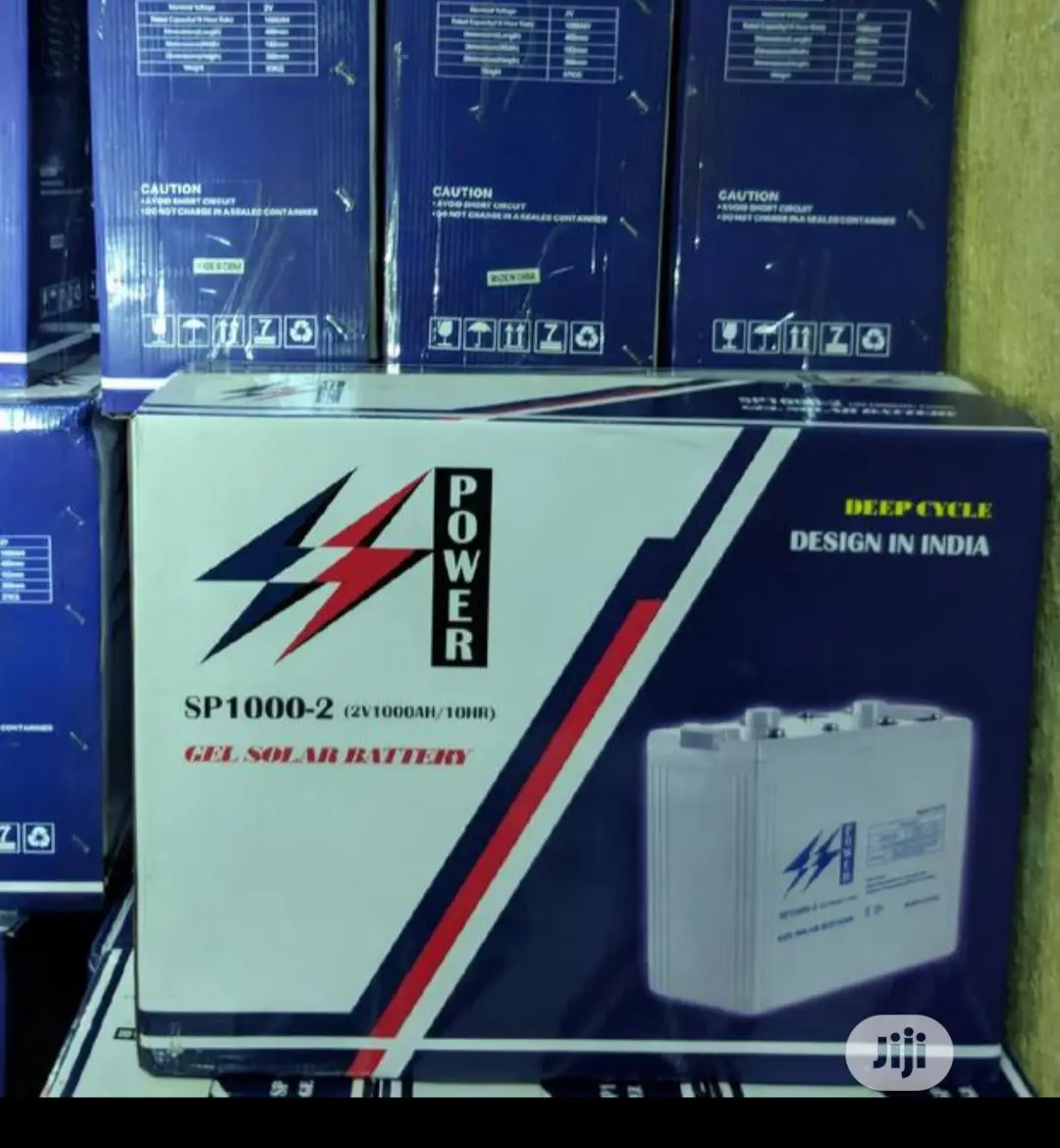 Ss Power 1000ah 2V Indian Battery