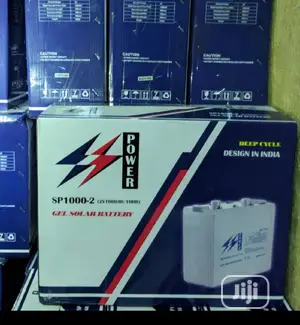 Ss Power 1000ah 2V Indian Battery